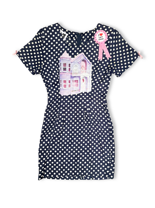 polkadot doll house dress
