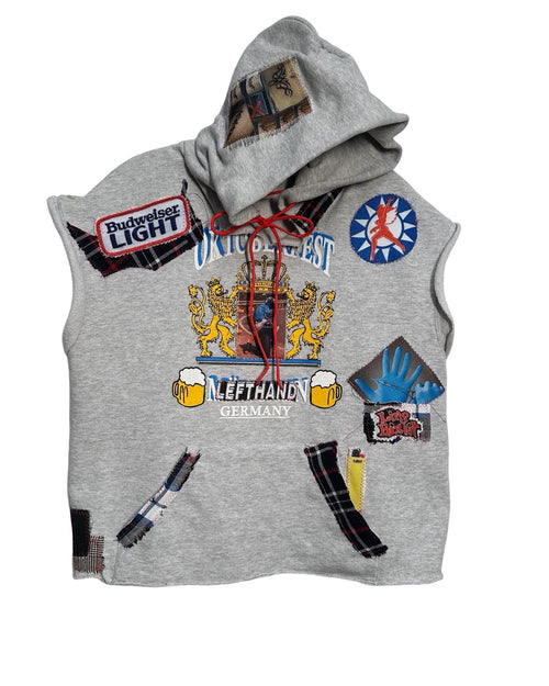 oktoberfest sleeveless hoodie