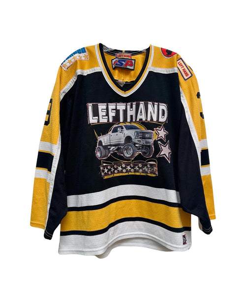 blk n yellow truck jersey