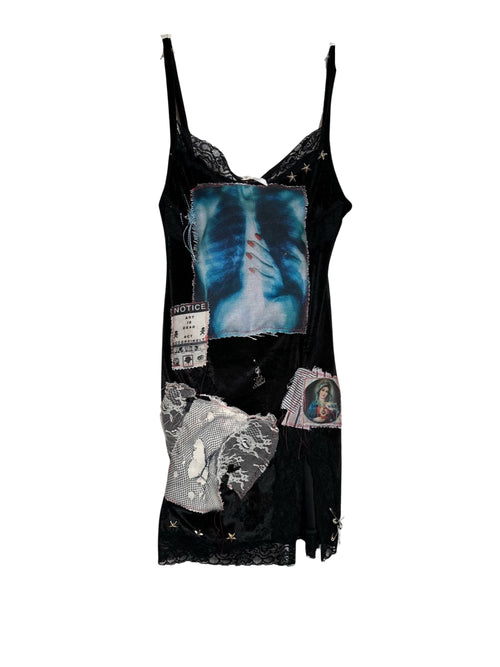 Happy ending act accordingly velvet dress