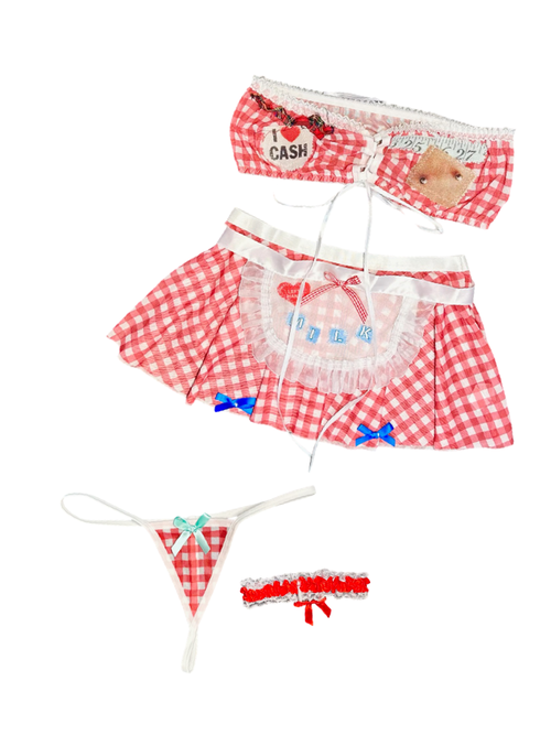 milk maid costume <3