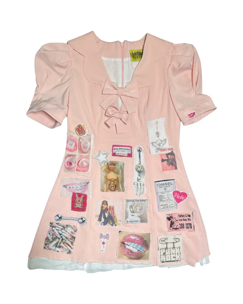 keep it dainty pink dress