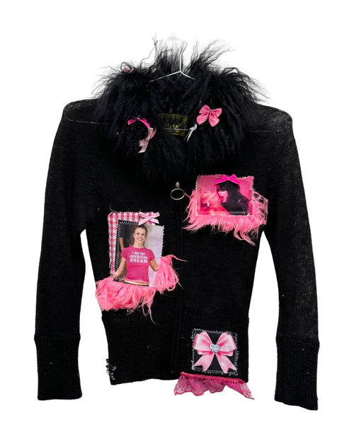 the United States of Britney fuzzy sweater
