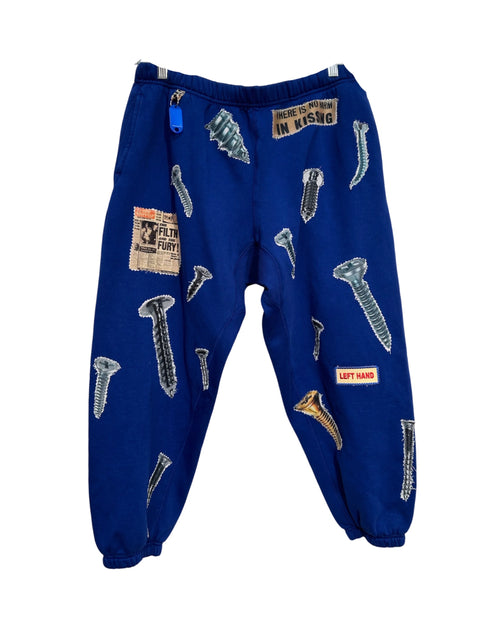 screw u blue sweats