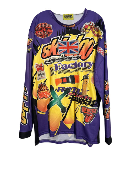 purple LH factory jersey