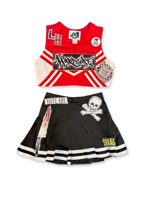 hardcore cheerleader costume