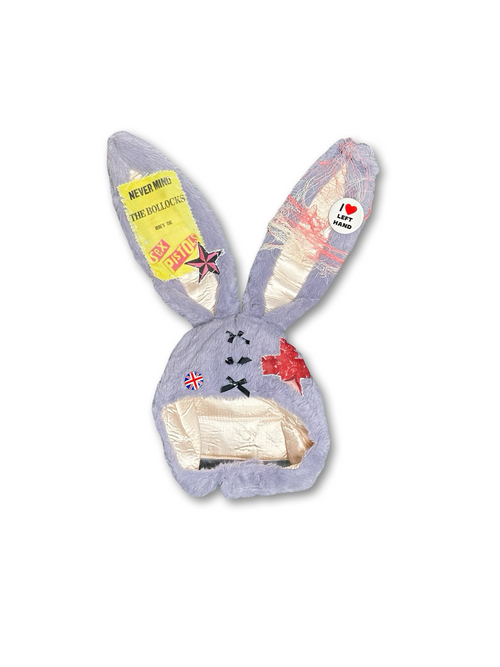 grey bunny ears costume