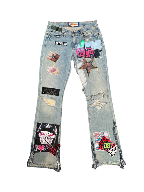 Abercrombie and fox bellbottoms