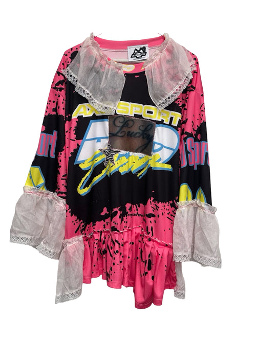 pink lucky sport jersey