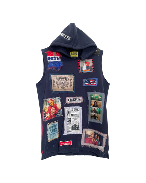 sexy and twiztid sleeveless hoodie dress
