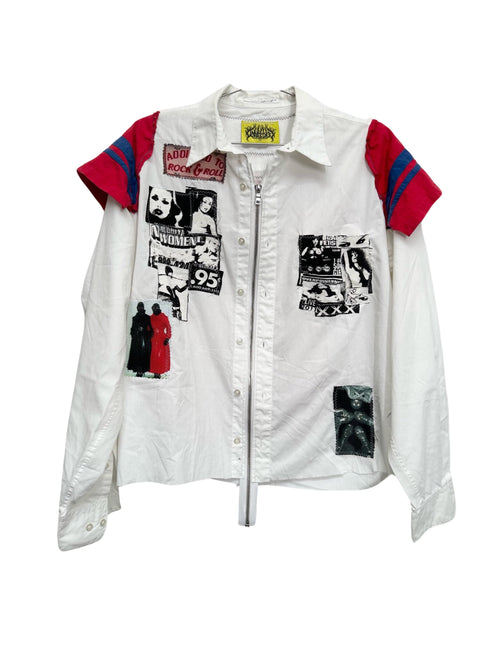 rock n roll fetish button up