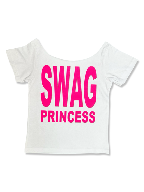 white/ pink swag princess