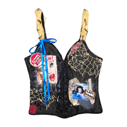 cherry cola magazine corset