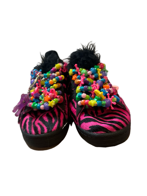pink Jeremy Scott archive zebra