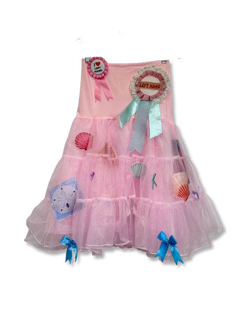 mermaid princess strapless dress
