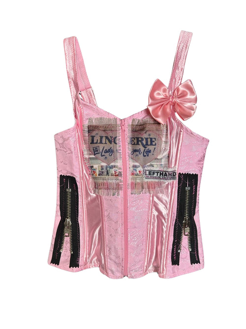 pink lingerie store corset