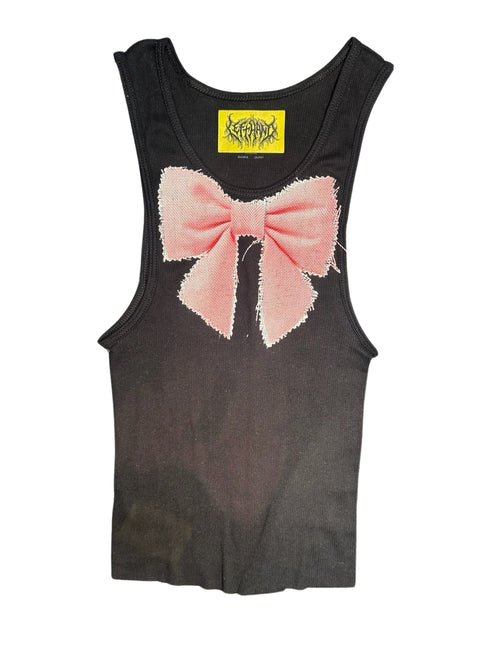big pink bow tank