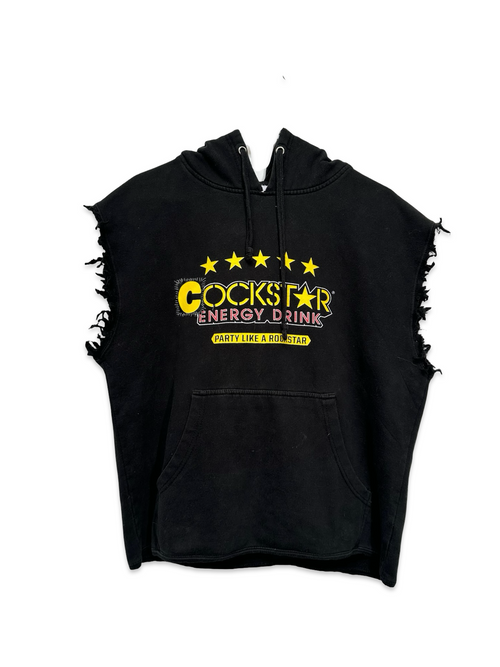 cookie star cutoff hoodie