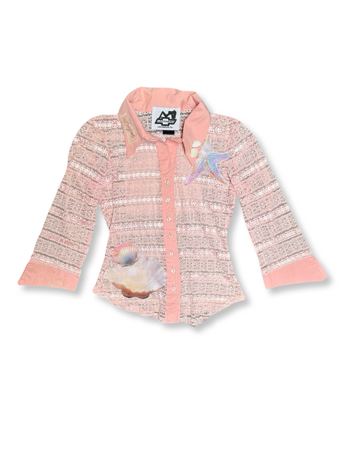 sexy seashell blouse