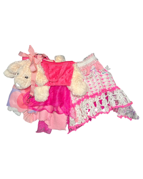 puppy purse is now a skirt skirt