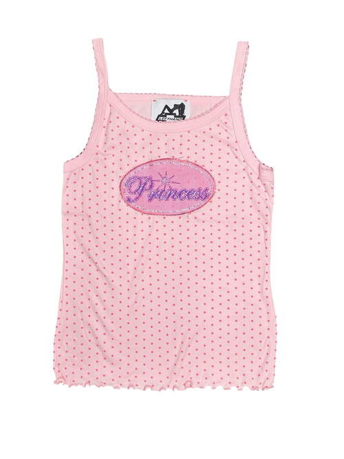polkadot princess tank