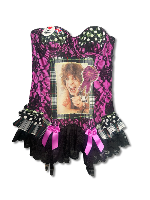 Ozzy tattoo corset