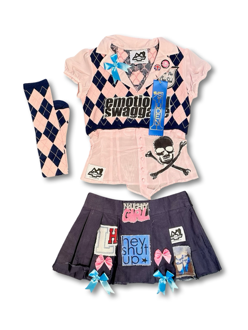 emotional swag gage school girl