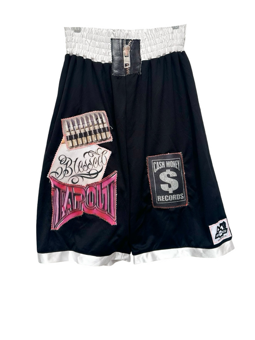 cash money blessings boxing shorts