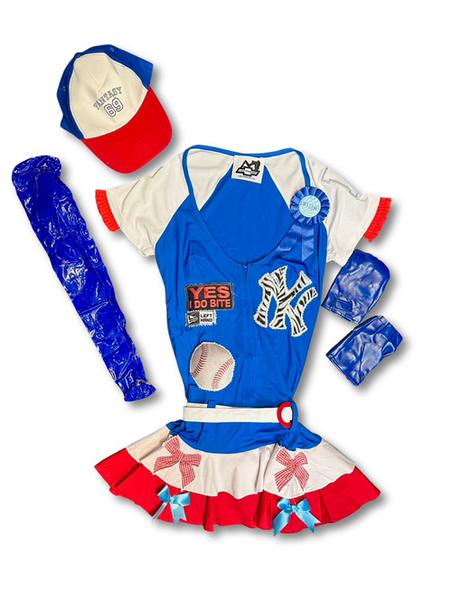 NY fantasy baseball playa costume