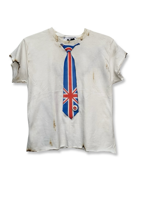 Union Jack tie tee