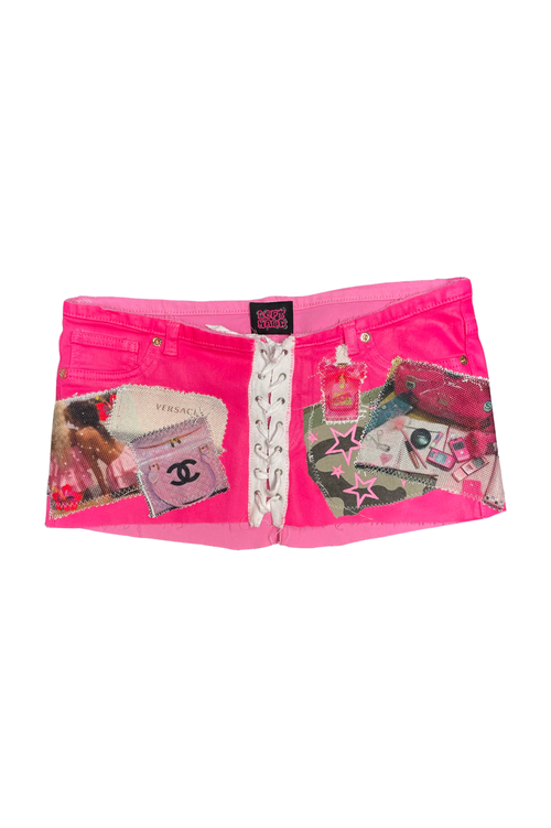 hot pink chanel mini