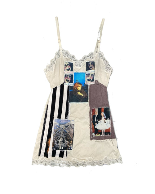 Nina polaroid slip dress