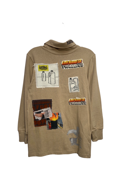 pleasures nude cut her turtleneck