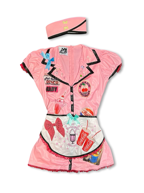 Soda pop diner girl