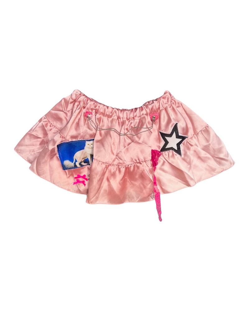 persian pink mini skirt!