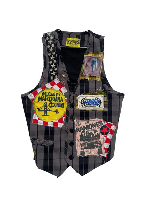 welcome to weed country vest