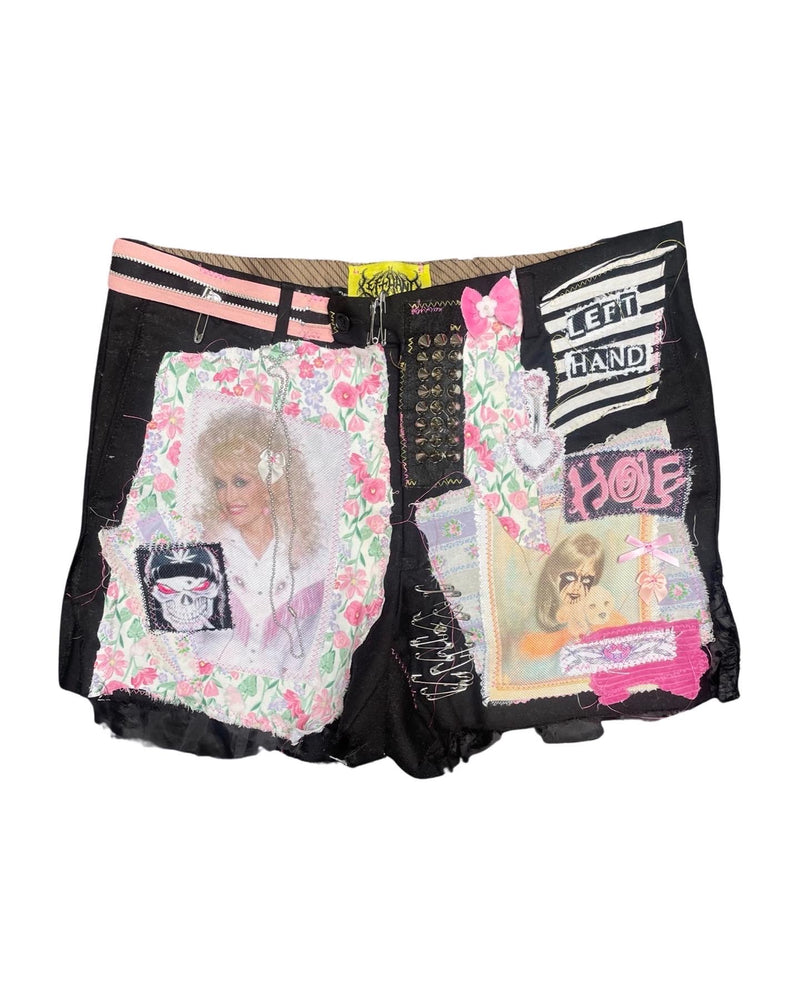 pink dolly trouser shorts