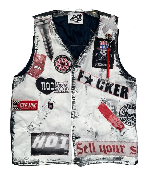 s3ll ur soul painted vest