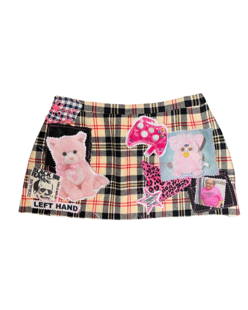 cher kitty furby mini skirt
