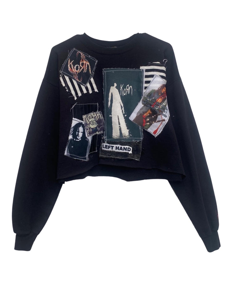 K0RNNNNNNNN cropped pullover