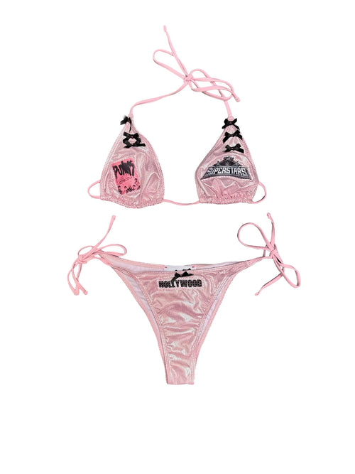 Hollywood superstars bb pink bikini