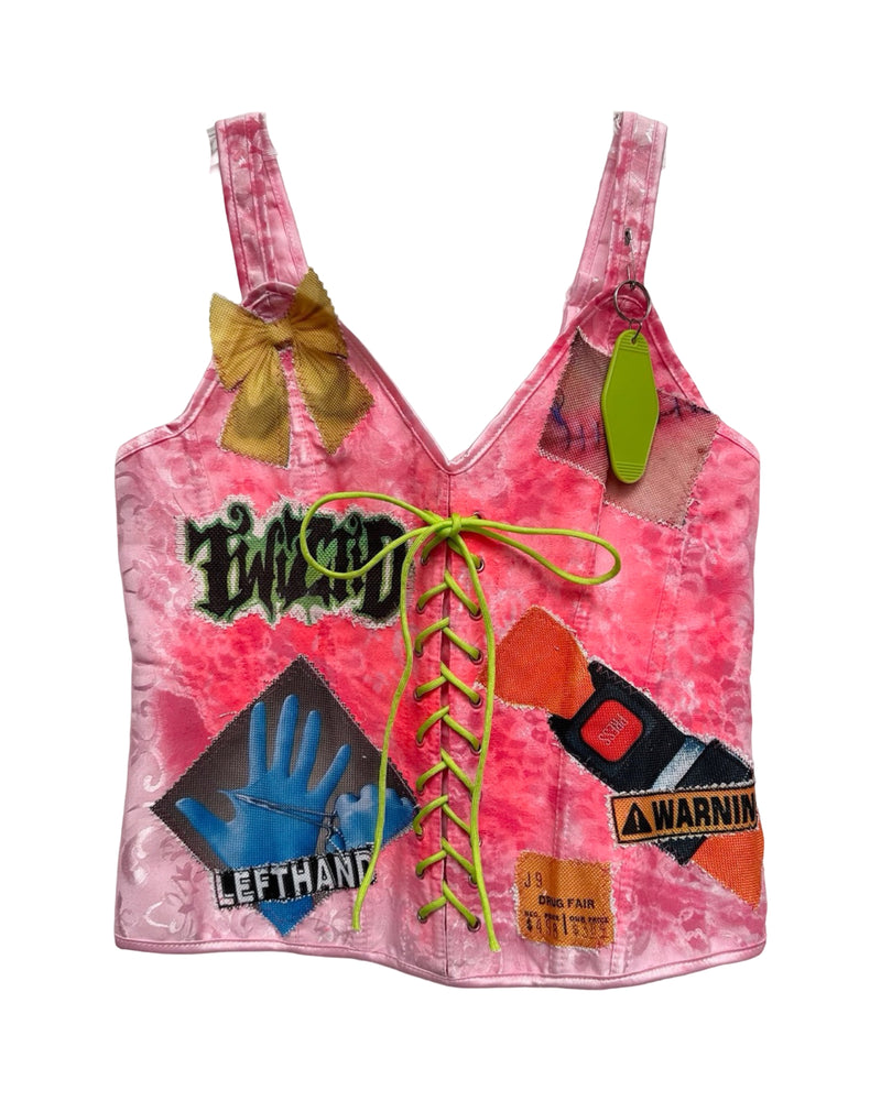 Pink twiztid corset