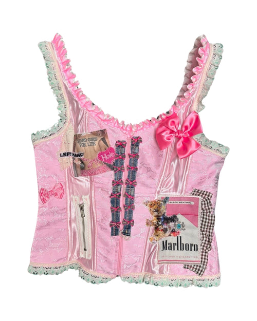 pink hxc 4 life corset