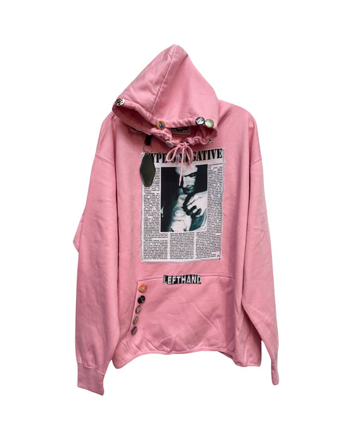 pink type 0 hoodie