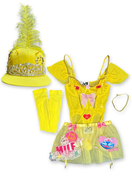 tech girls beast beauty costume