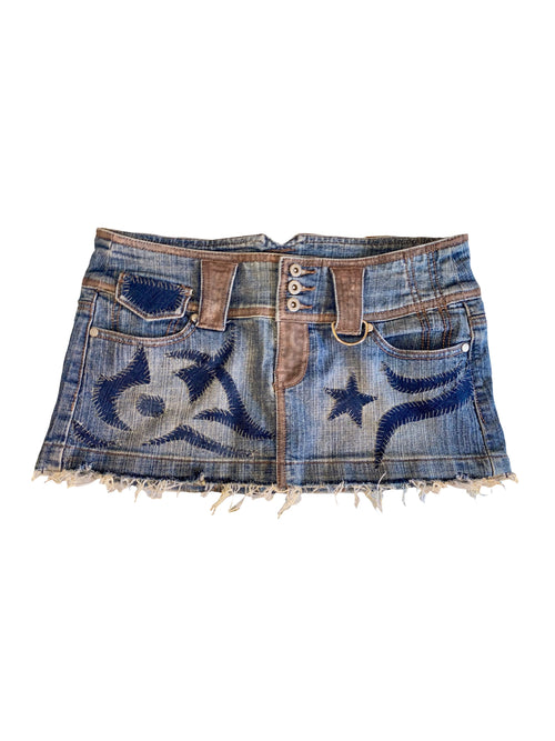 cowgirl cyber mini skirt