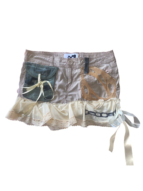 camo fairy mini skirt