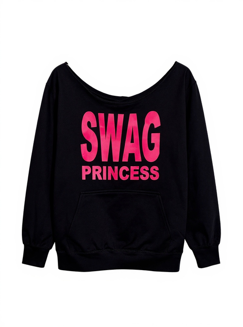 swag princess off the shoulder sweater