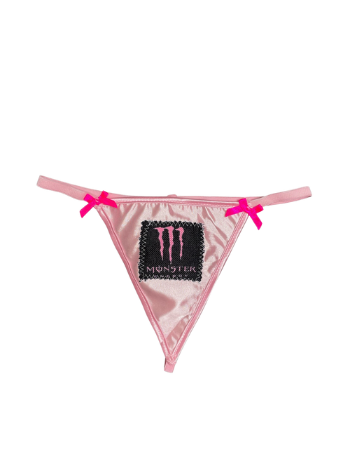 monster pink thong