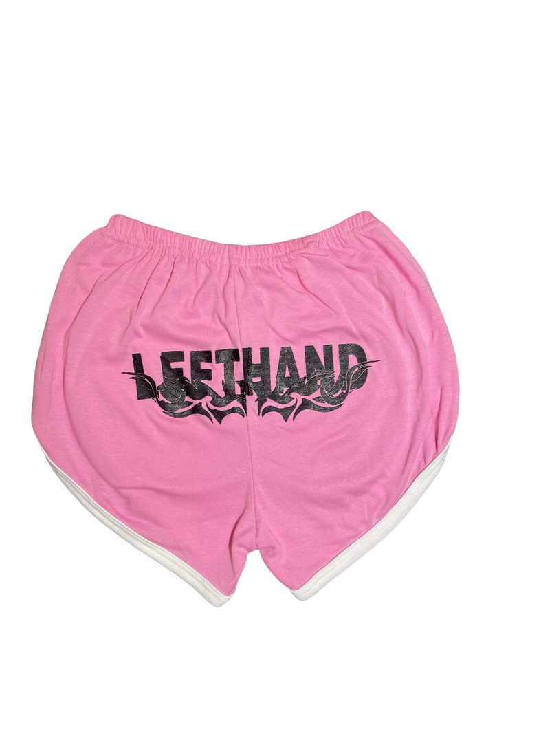 pink american apparel shorts